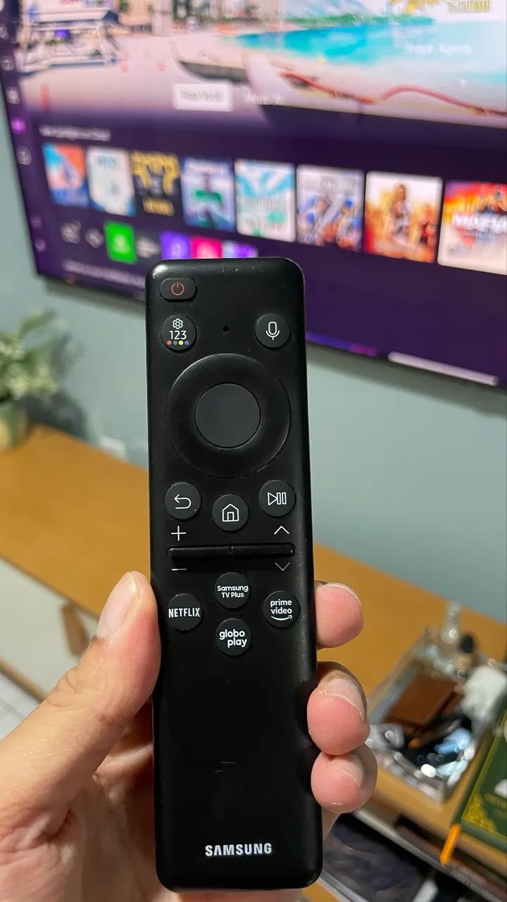 TV smart Samsung 55? polegadas Qled 4K - Foto 5