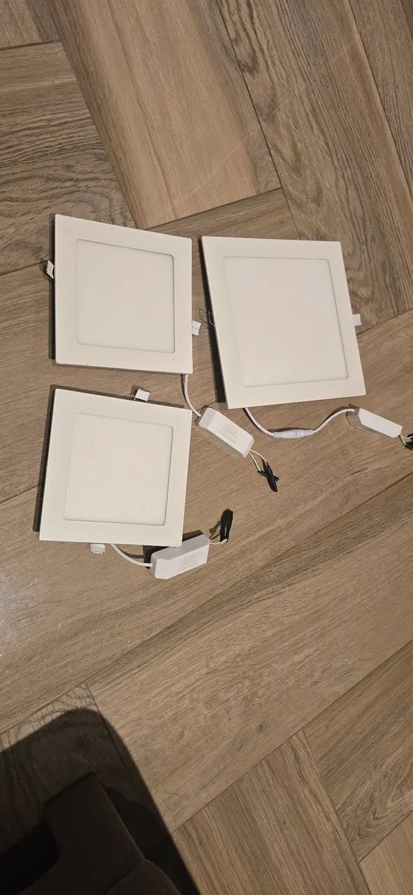 03 Painéis de Led Embutir