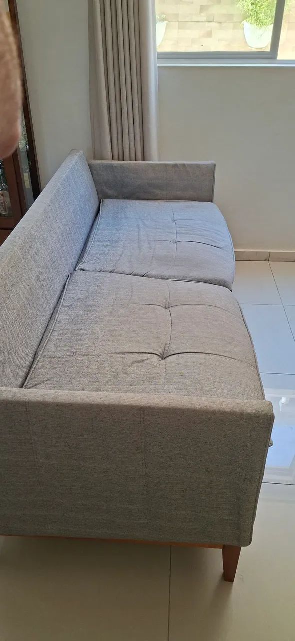 Vendo Sofá 3 Lugares! - Foto 4