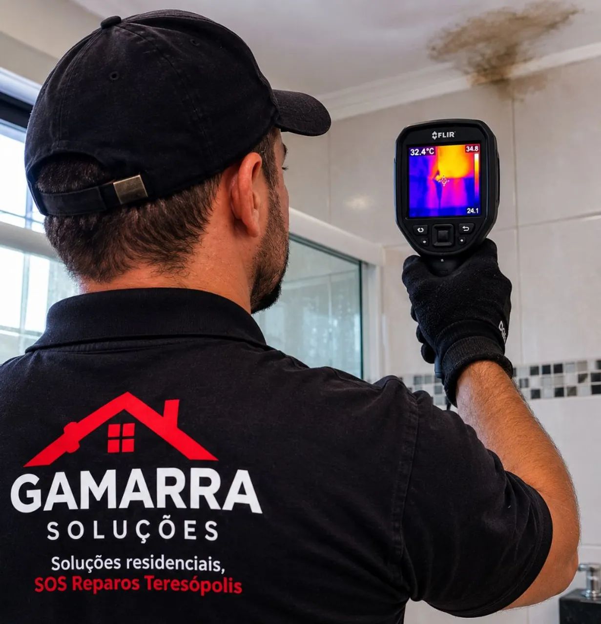 Caça Vazamento Eletrônico | Geofone e Câmera Térmica | Teresópolis - Foto 2