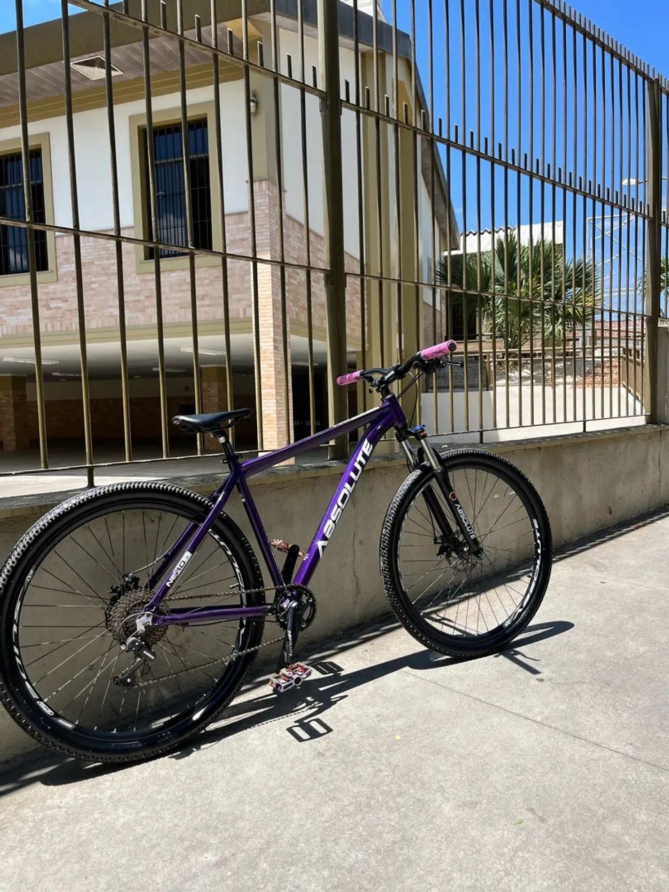 Bicicleta absolute nero 5 roxa 2025/ só pegar e andar  - Foto 5