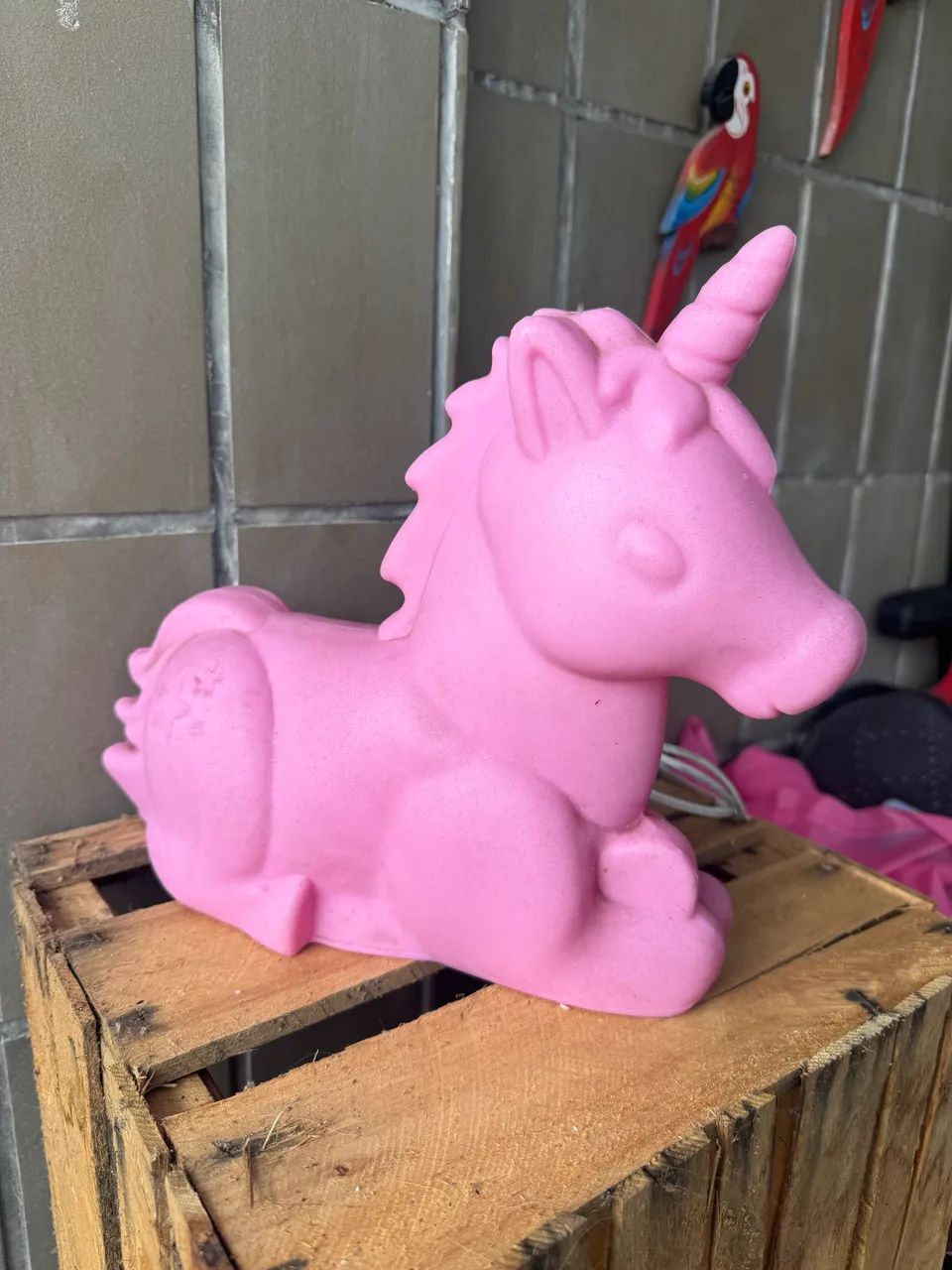 Luminária unicórnio 