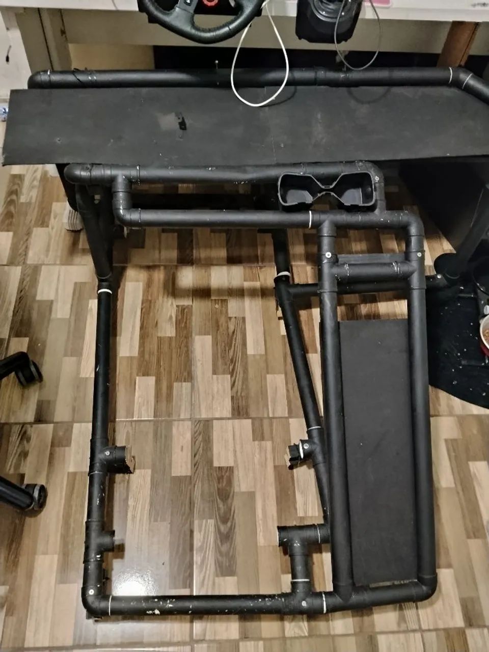 Volante microsoft sidewheel force feedback + cockpit - Foto 5