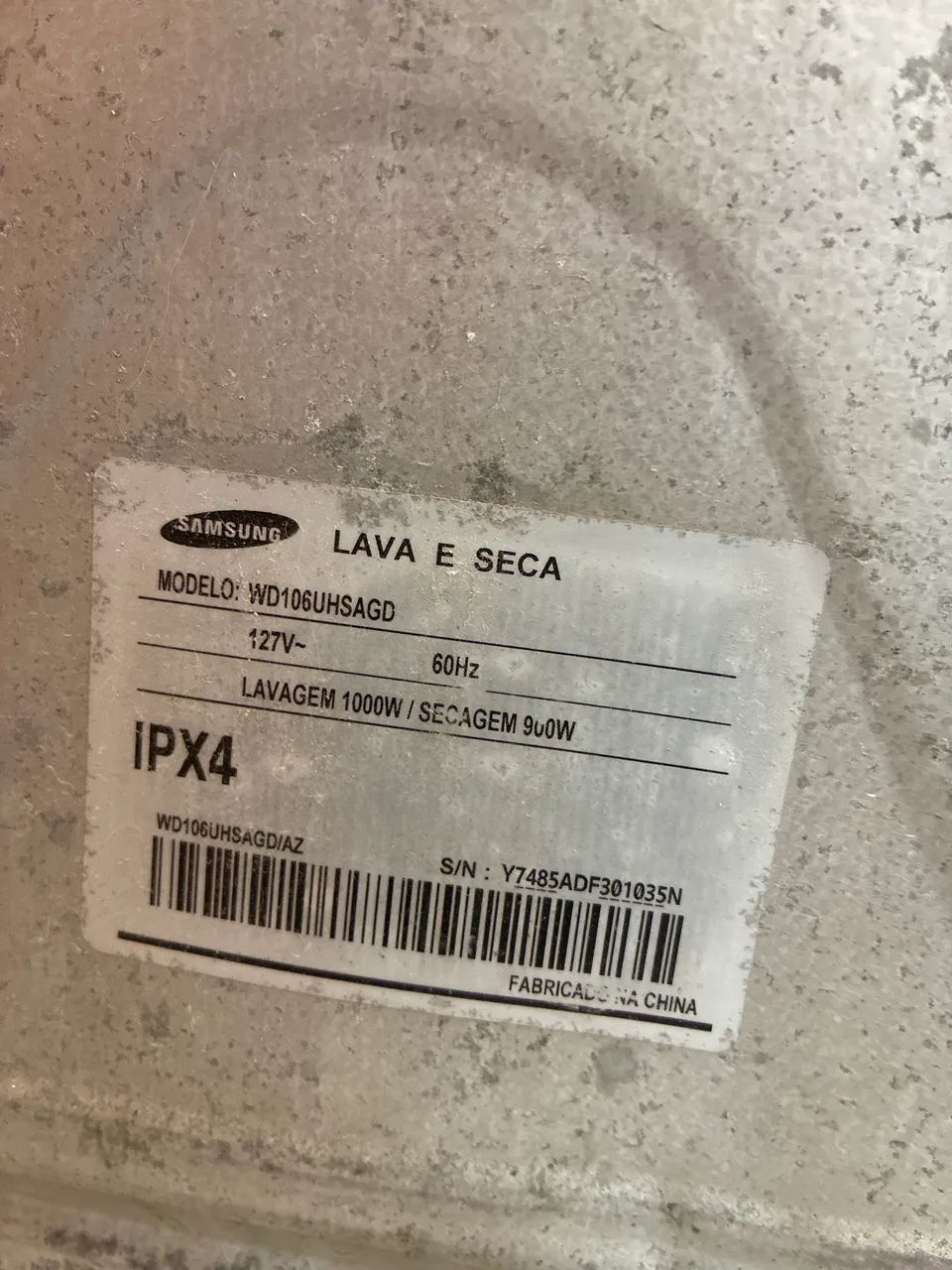 Lava e seca samsung ecobubble - Foto 3