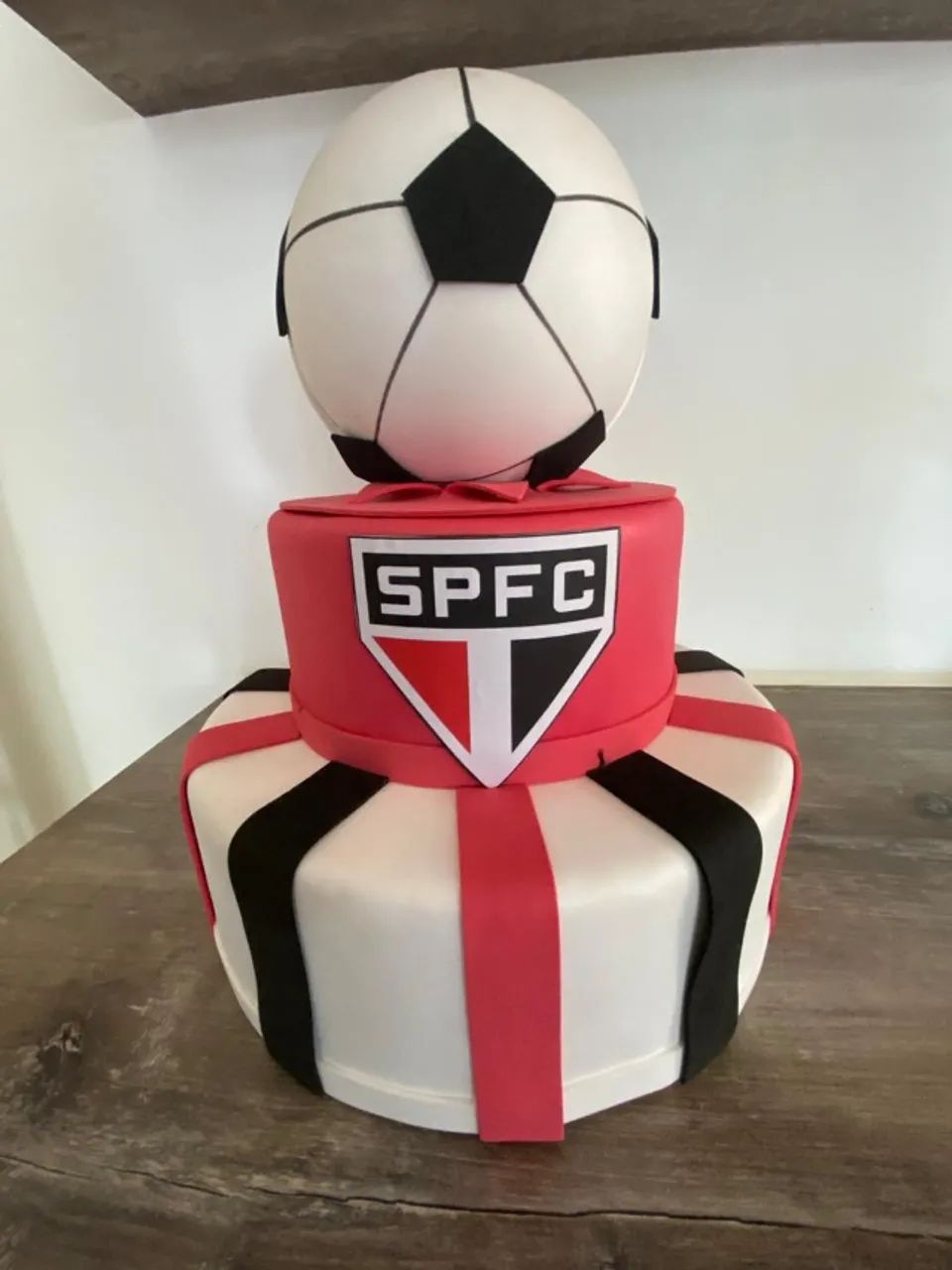 Bolo São Paulo (fake) - Foto 2