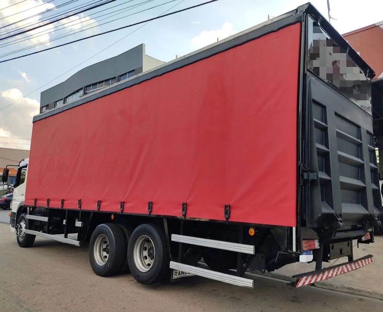 Mb atego 2425 6x2/baú Sider/2012 - Foto 5