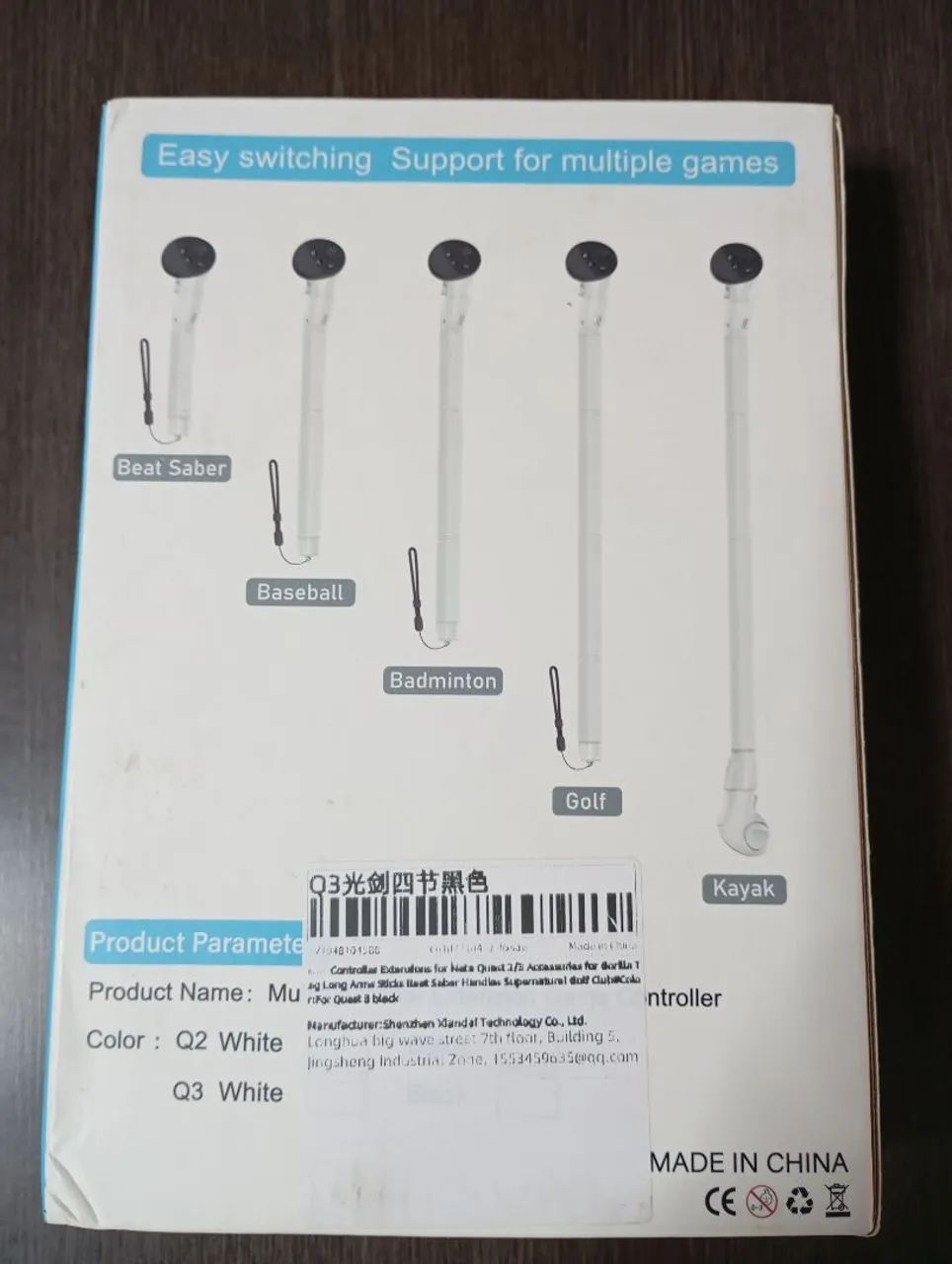 Par de extensor para meta quest - Foto 2