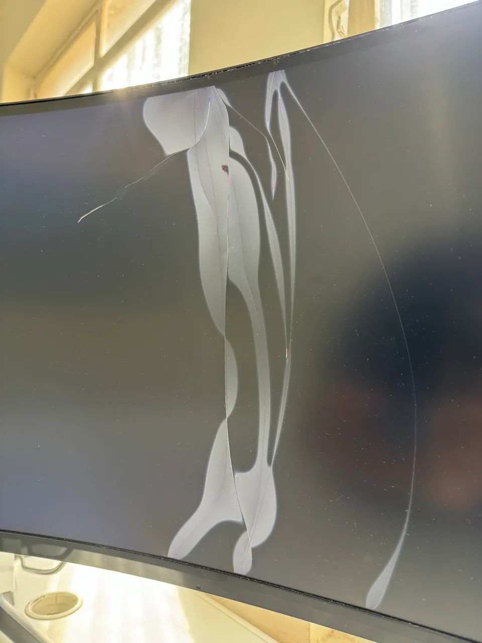 Monitor Samsung 49 polegadas para retirada de peças  - Foto 4
