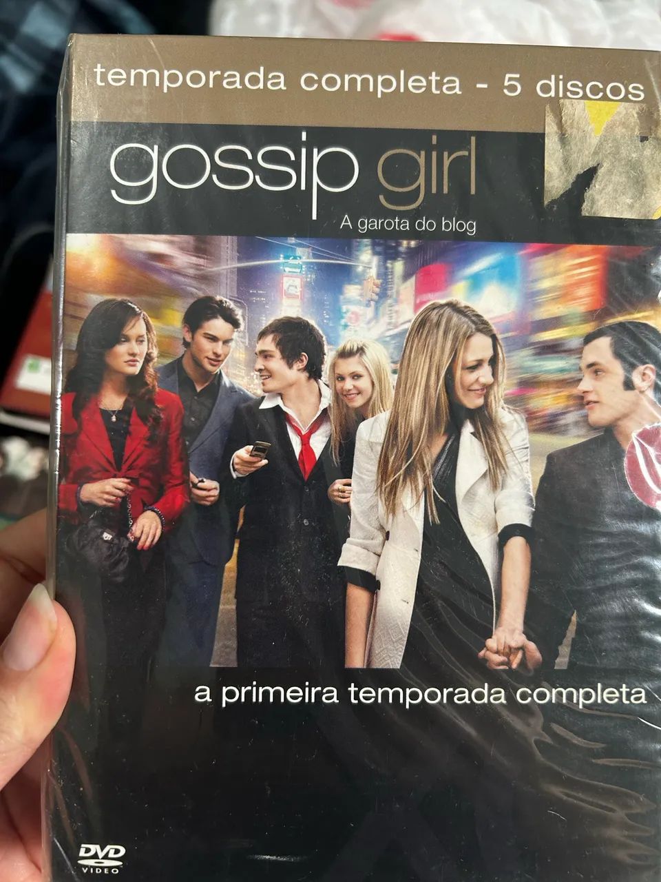 Box DVD 1 e 2 temporada gossip girl 