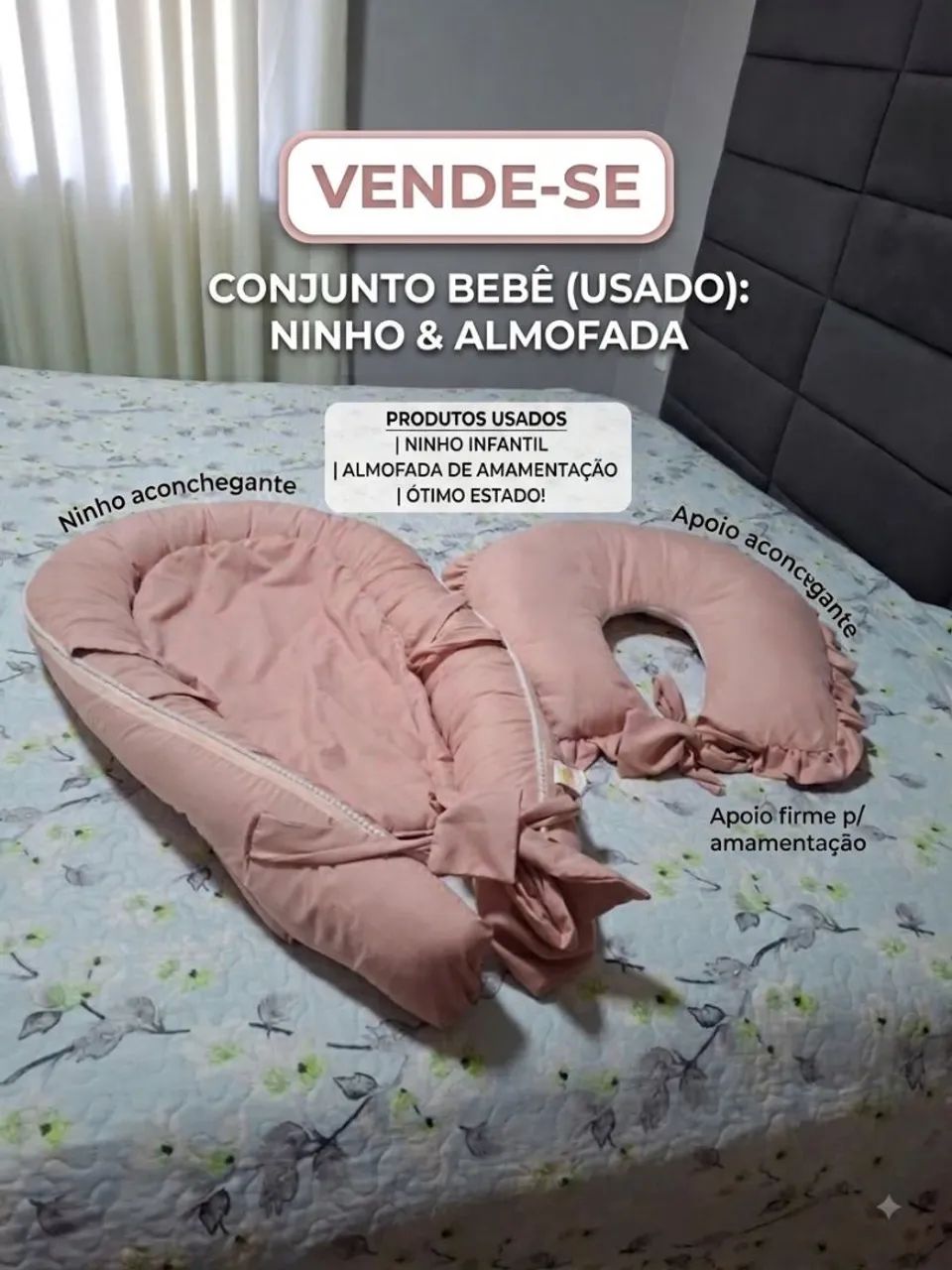 Vende-se um conjunto para bebê 