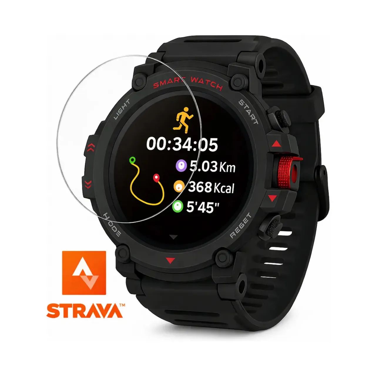 PEJE G10 PRO STRAVA + GPS INTEGRADO + A PROVA DAGUA
