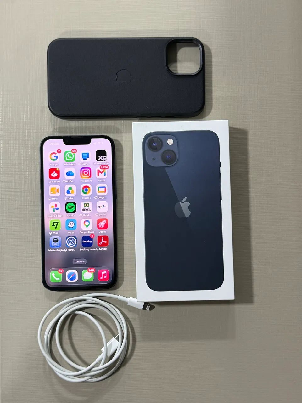 iPhone 13 128 GB Midnight - Foto 2