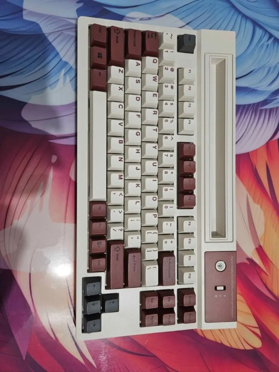 Teclado mecânico sem fio epomaker dynatab75  - Foto 2