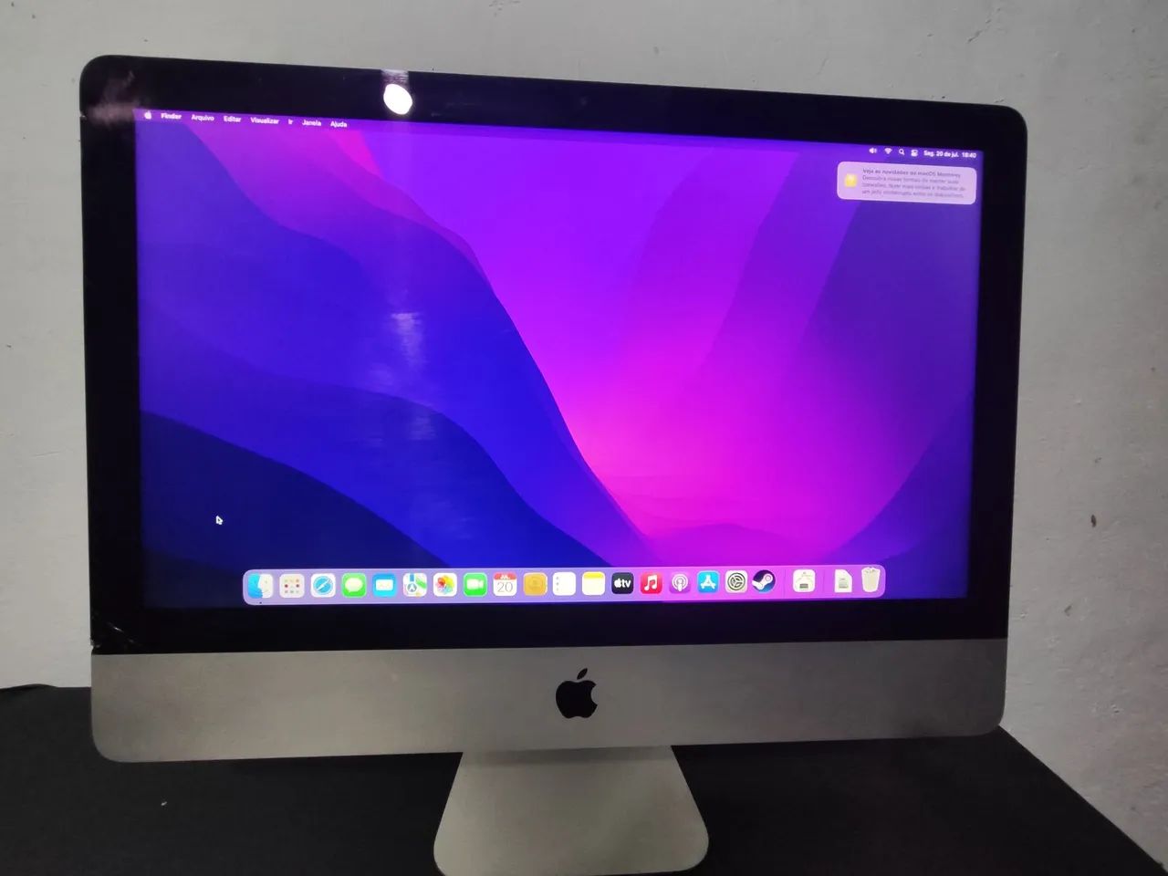 Apple IMac i5 MacOS Monterey Belíssimo - Foto 2