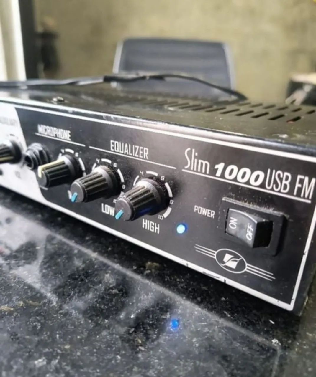 amplificador para som ambiente com am/fm/usb - Foto 3