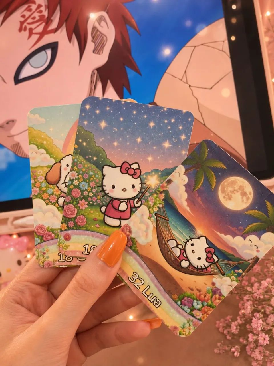 baralho cigano hello kitty - Foto 2