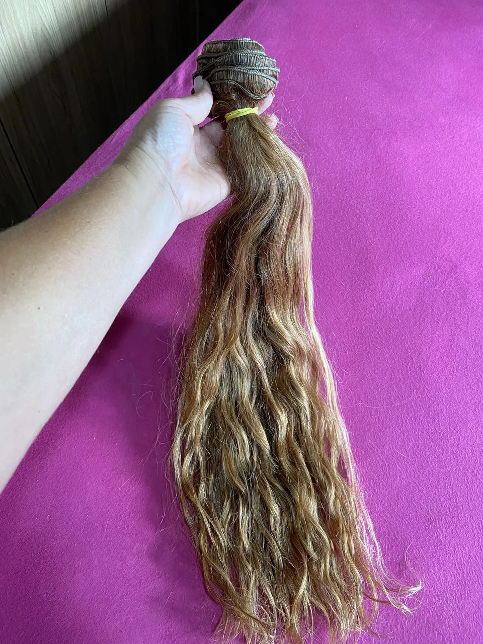Cabelo Humano Loiro - Foto 3
