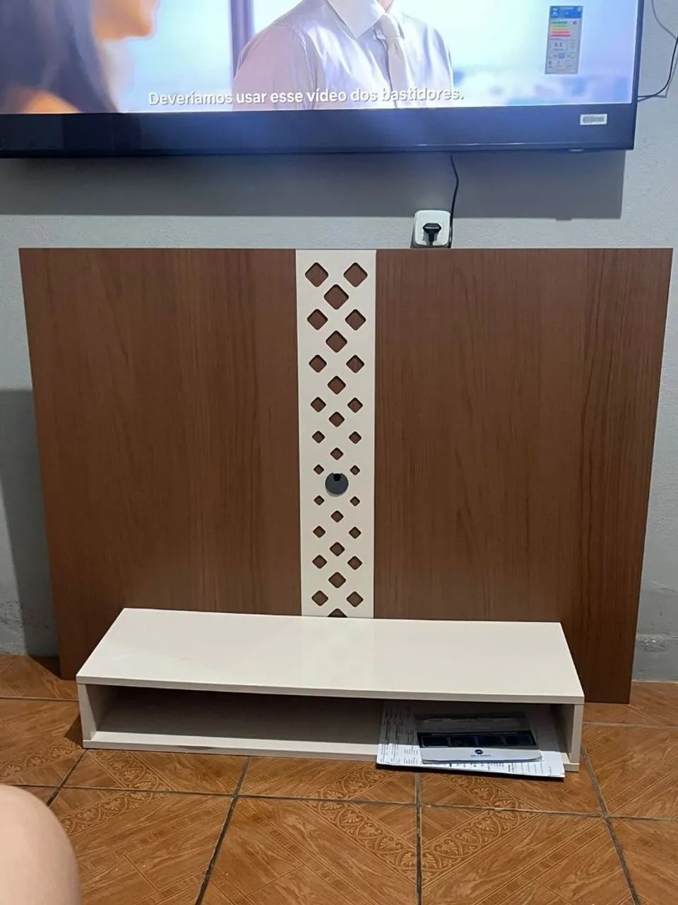 Painel para Tv c/ Nicho.