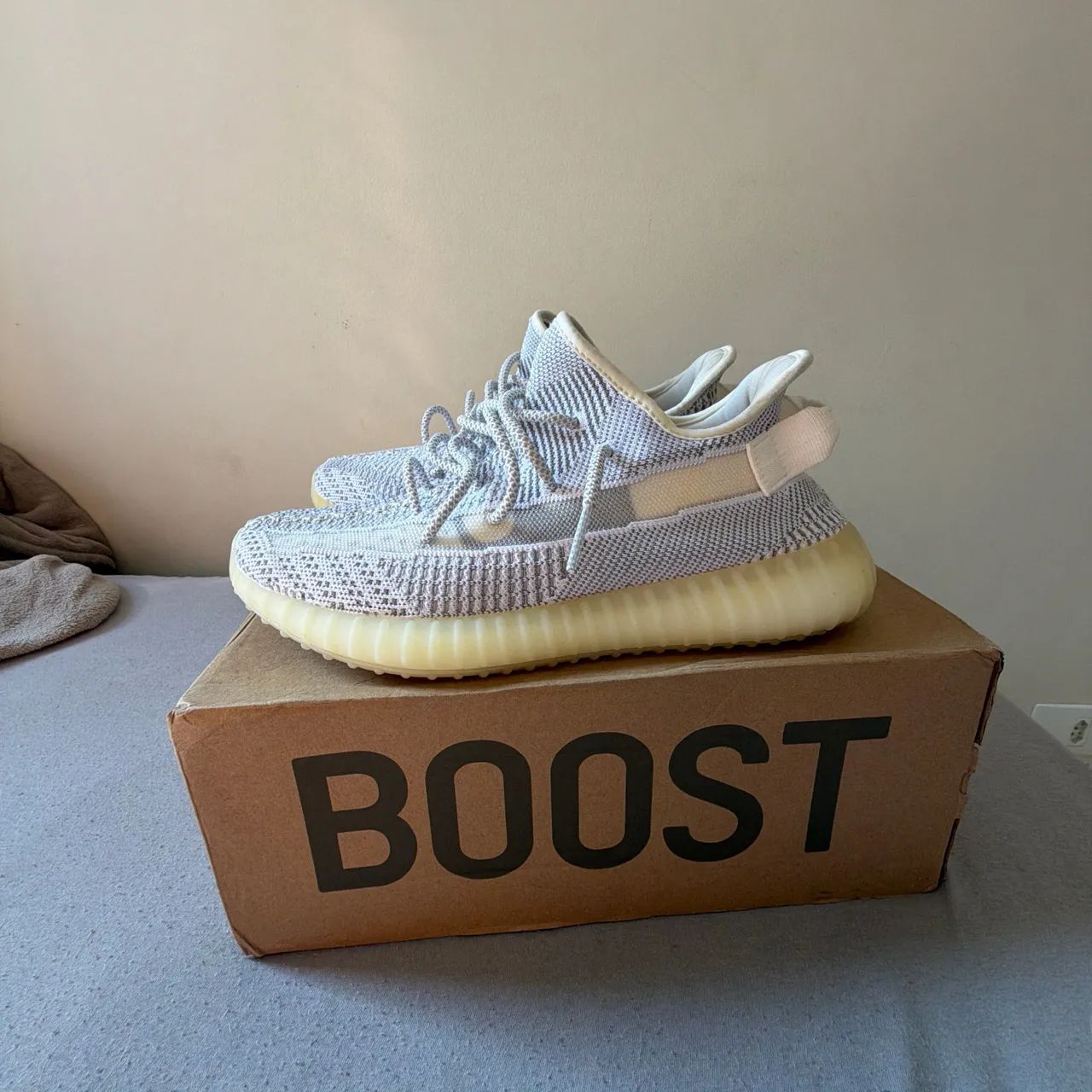 Yeezy boost reflective static
