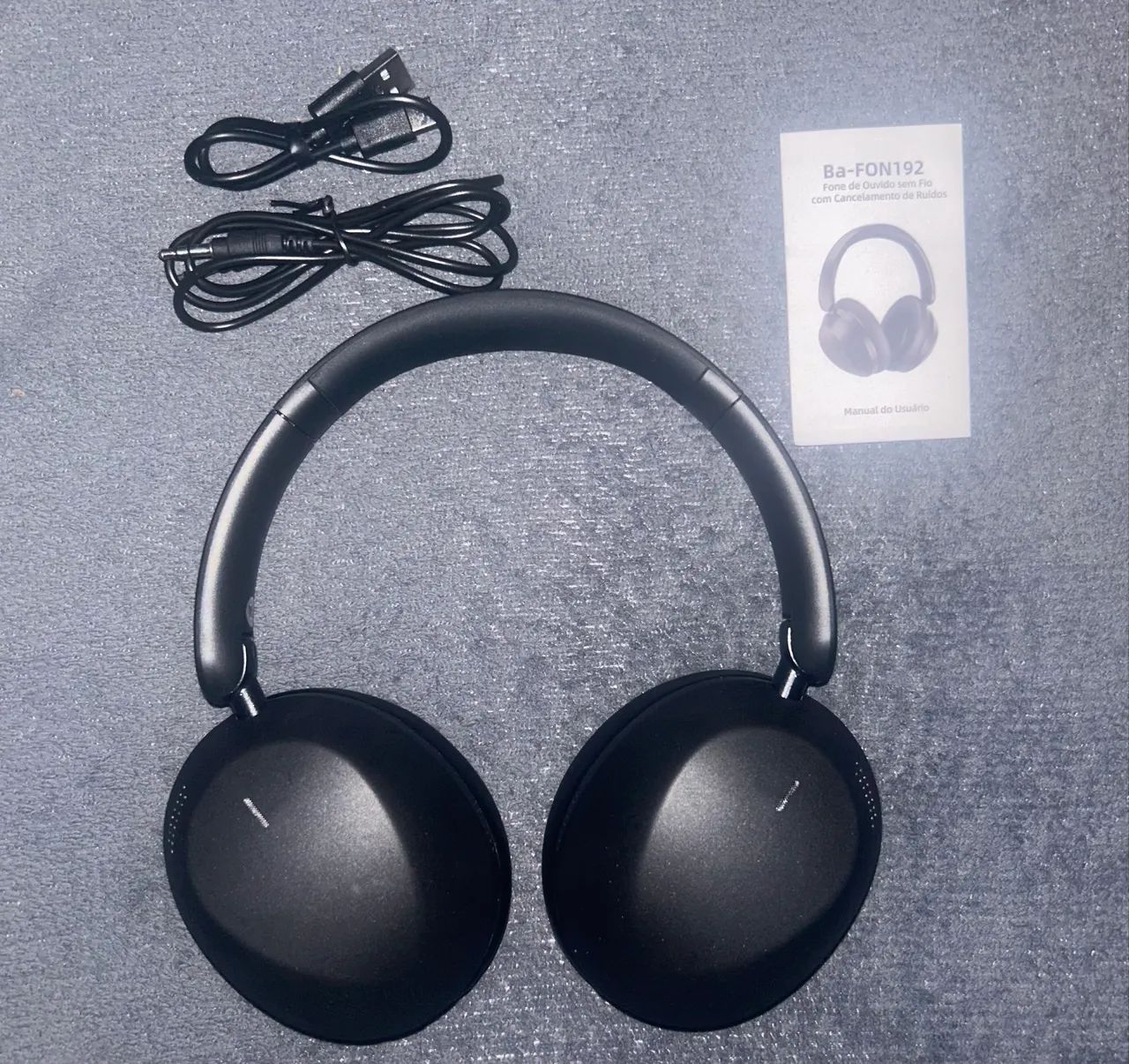  Headset Fone De Ouvido Basike Bluetooth Redução De Ruído Ba-fon192 - Preto - Foto 6