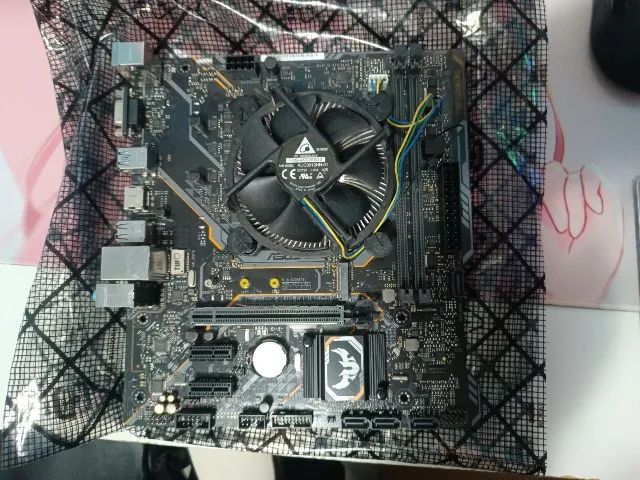 Kit Placa mãe e processador