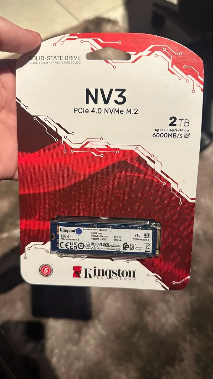 SSD M.2 2TB Kingston 6000MB/s