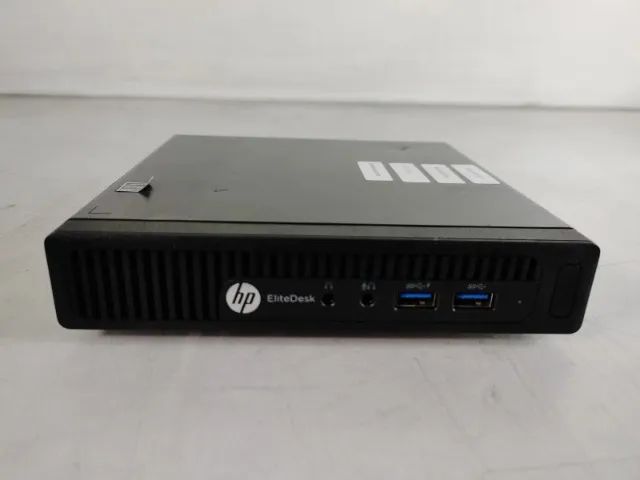 Mini PC HP EliteDesk 705 G3 com Processador AMD A10, 8 GB RAM e 256 GB SSD - Excelente (Re
