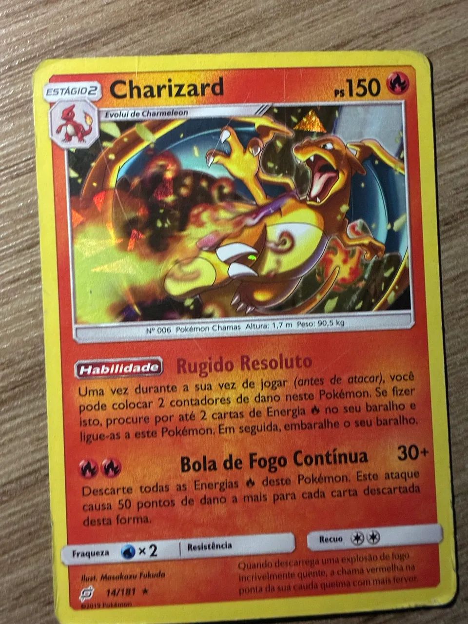 Cartas charizard foil (14/181) e charmander (12/181) - Foto 4