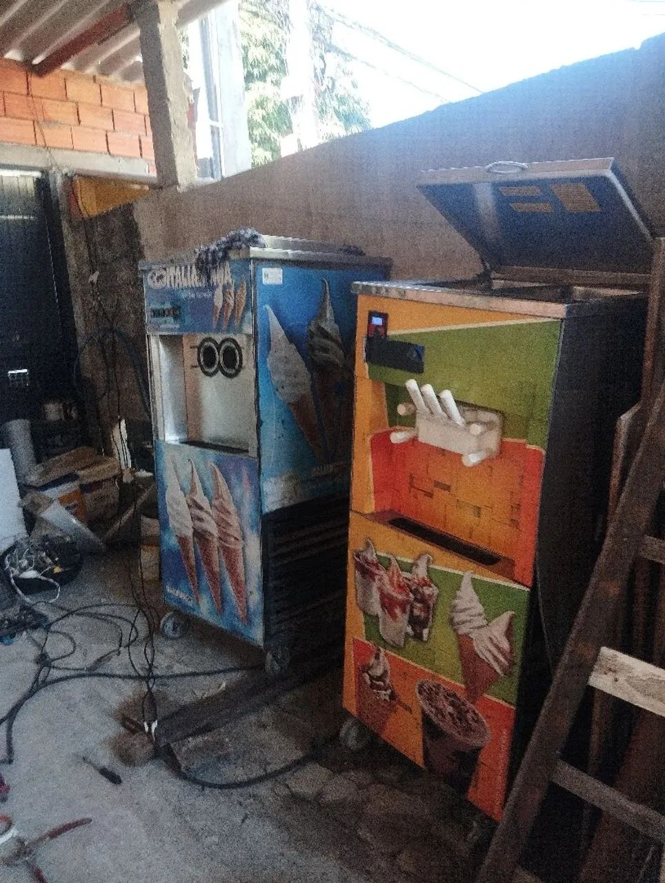 Maquina de sorvete espresso 