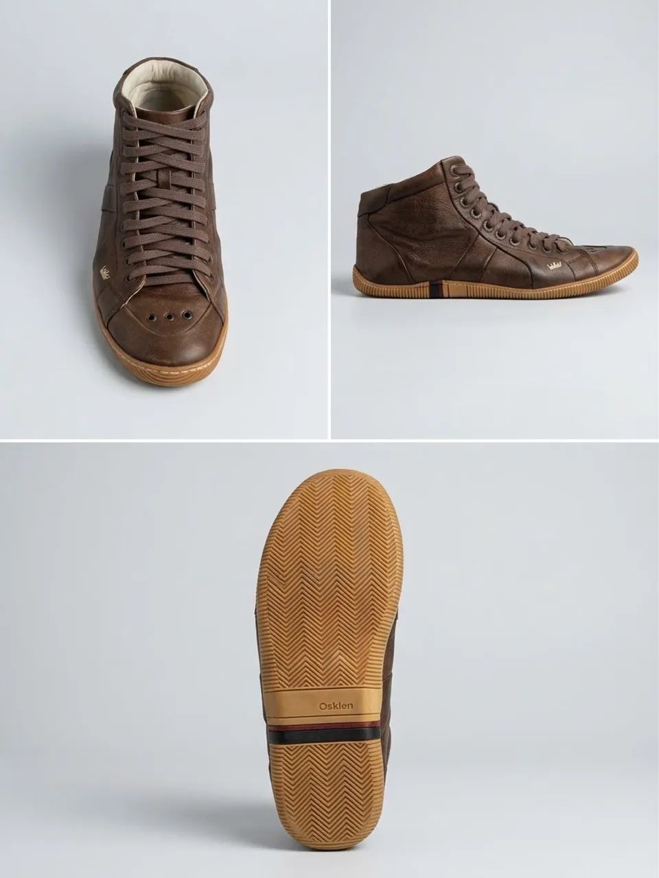 Bota Osklen Couro super estilosa