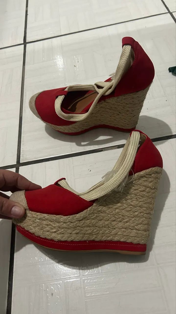 Sandália plataforma 