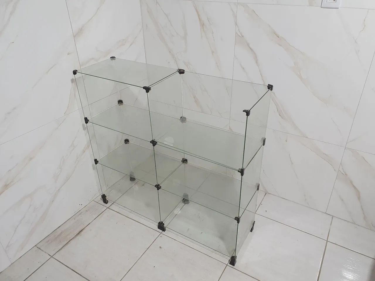 Balcão de vidro