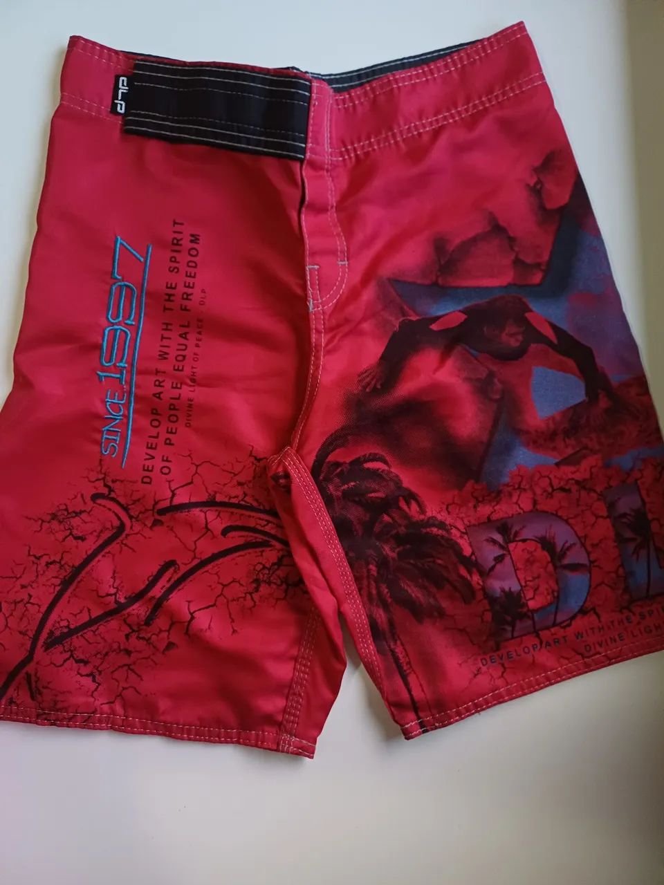 Shorts tabela com velório tamanho 14