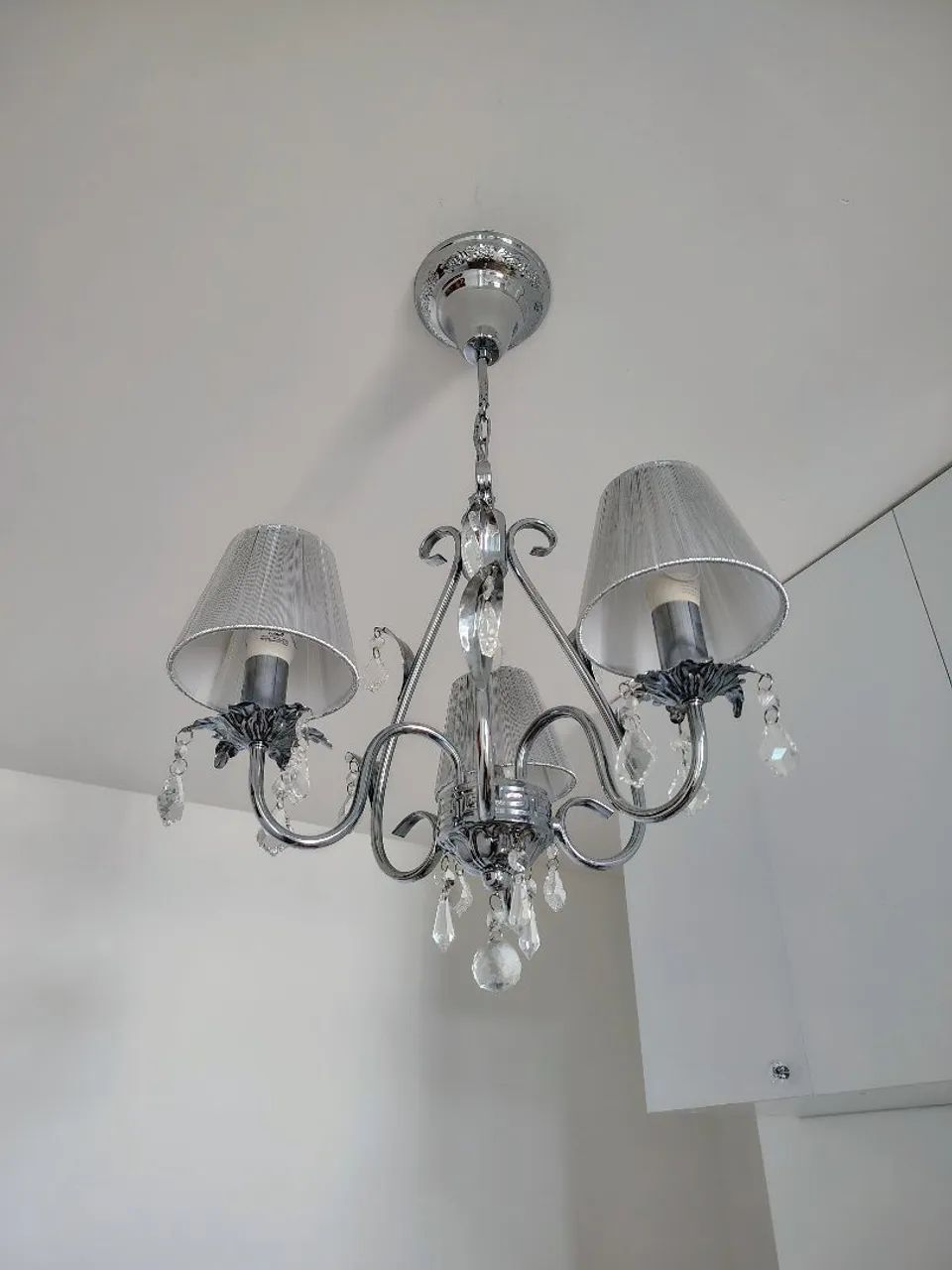 Lustre Prateado lindo! 