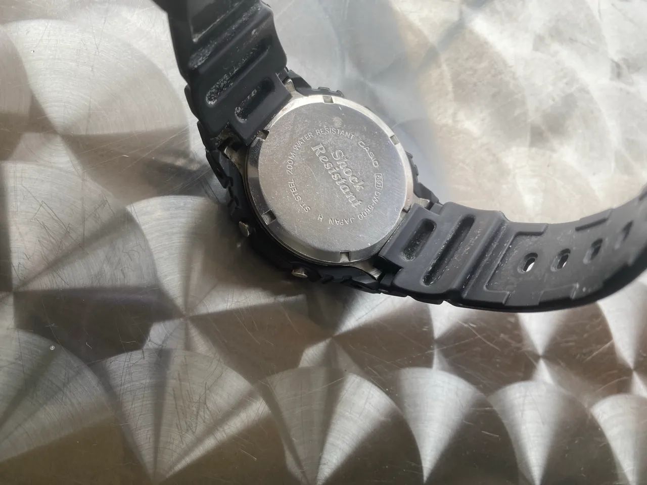 Relógio Casio G-Shock W 5600 Fundo Rosca - Foto 4