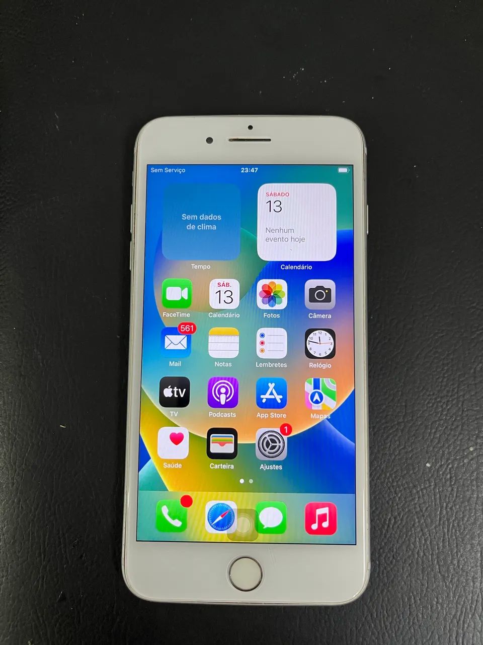 iPhone 8 Plus branco 64gb 