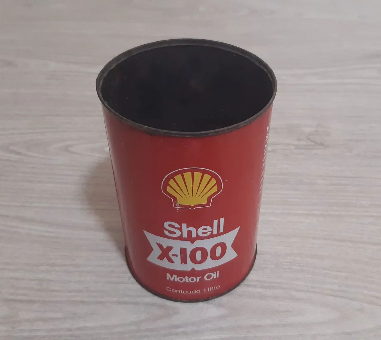 Antiga Lata Shell X-100 - Foto 2