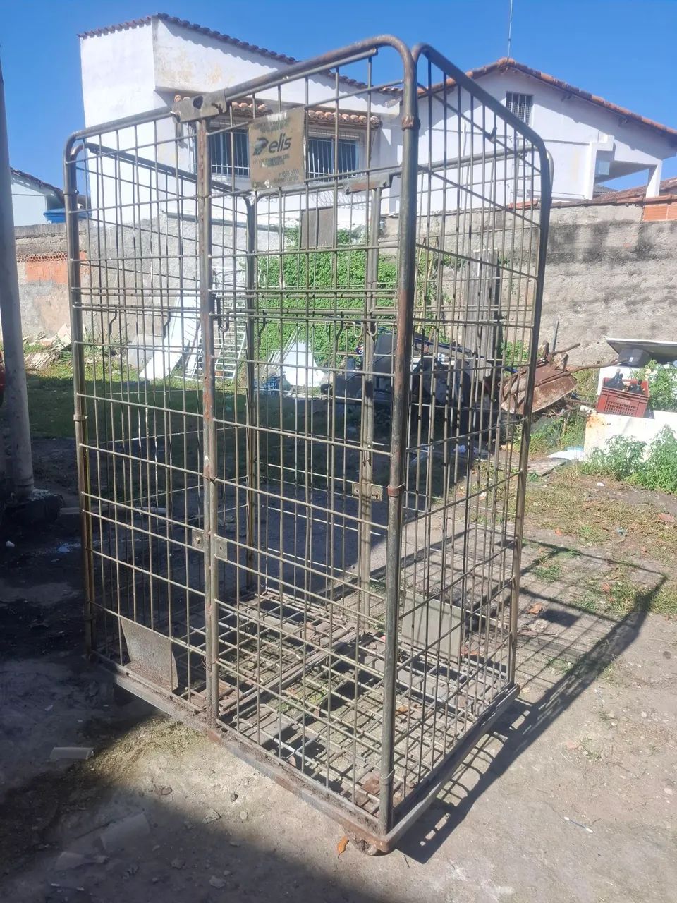 Grade grande ferro
