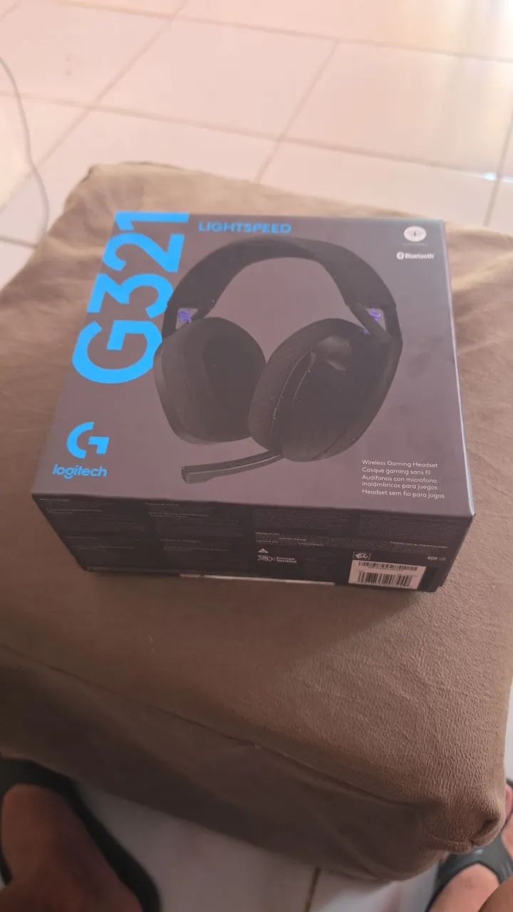 HeadSet Gamer Logitech G321 Lightspeed 2 meses de uso - Foto 2