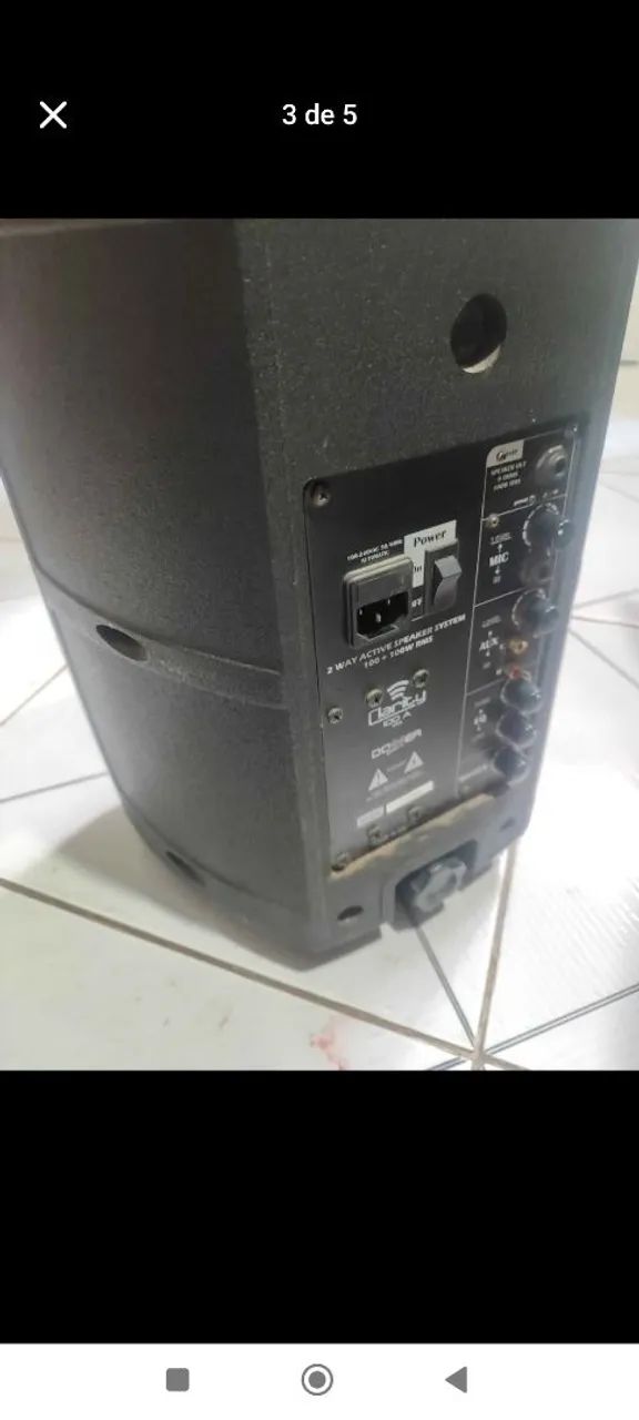 Vende par caixa ativa e passiva , 8 polegadas ,ótima qualidade 