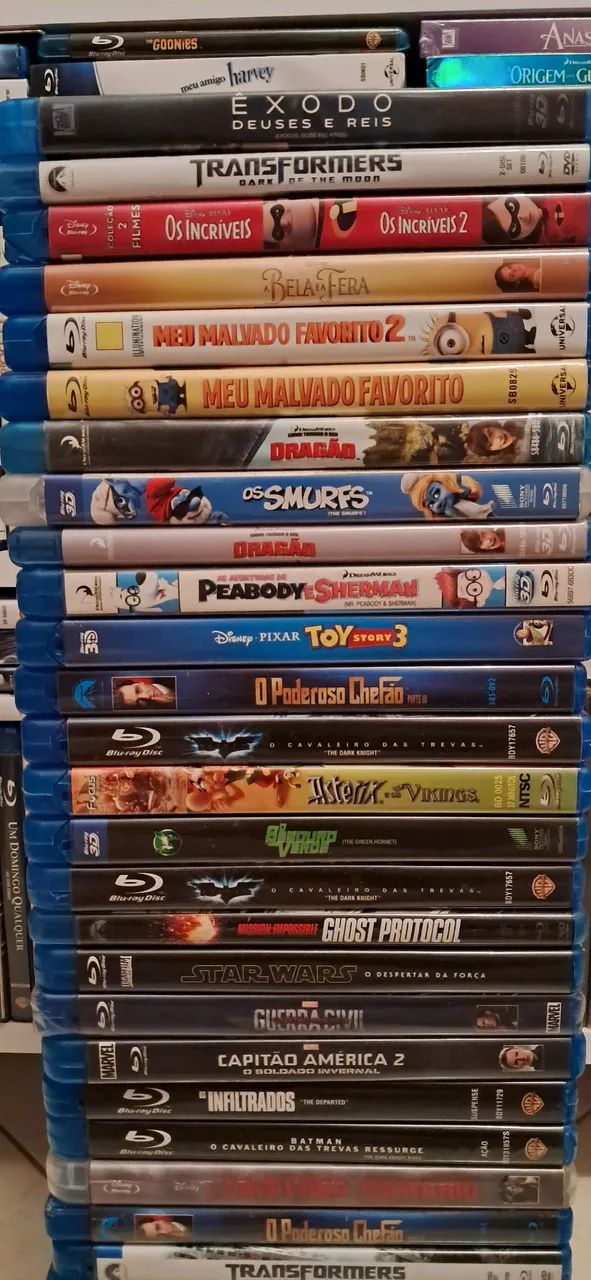 Filmes em Blu-rays