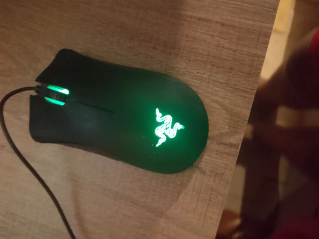 Mouse Razer DeathAdder Essential semi novo  - Foto 2