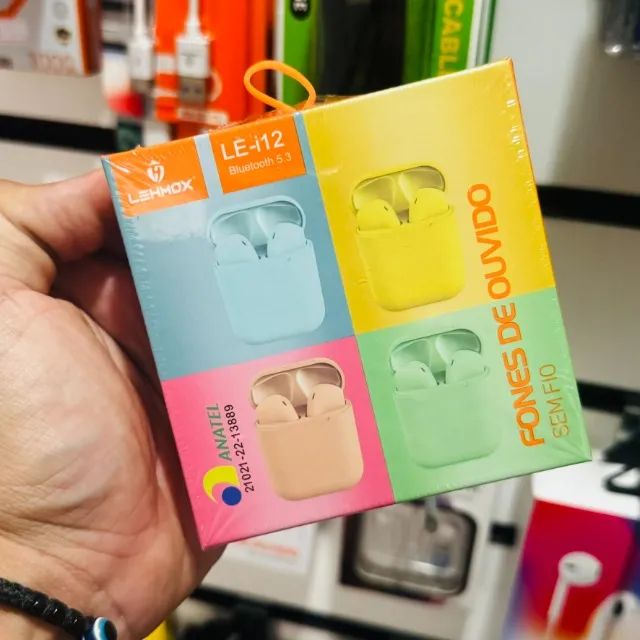Fone de ouvido Bluetooth Sem Fio - LEHMOX LE-I12