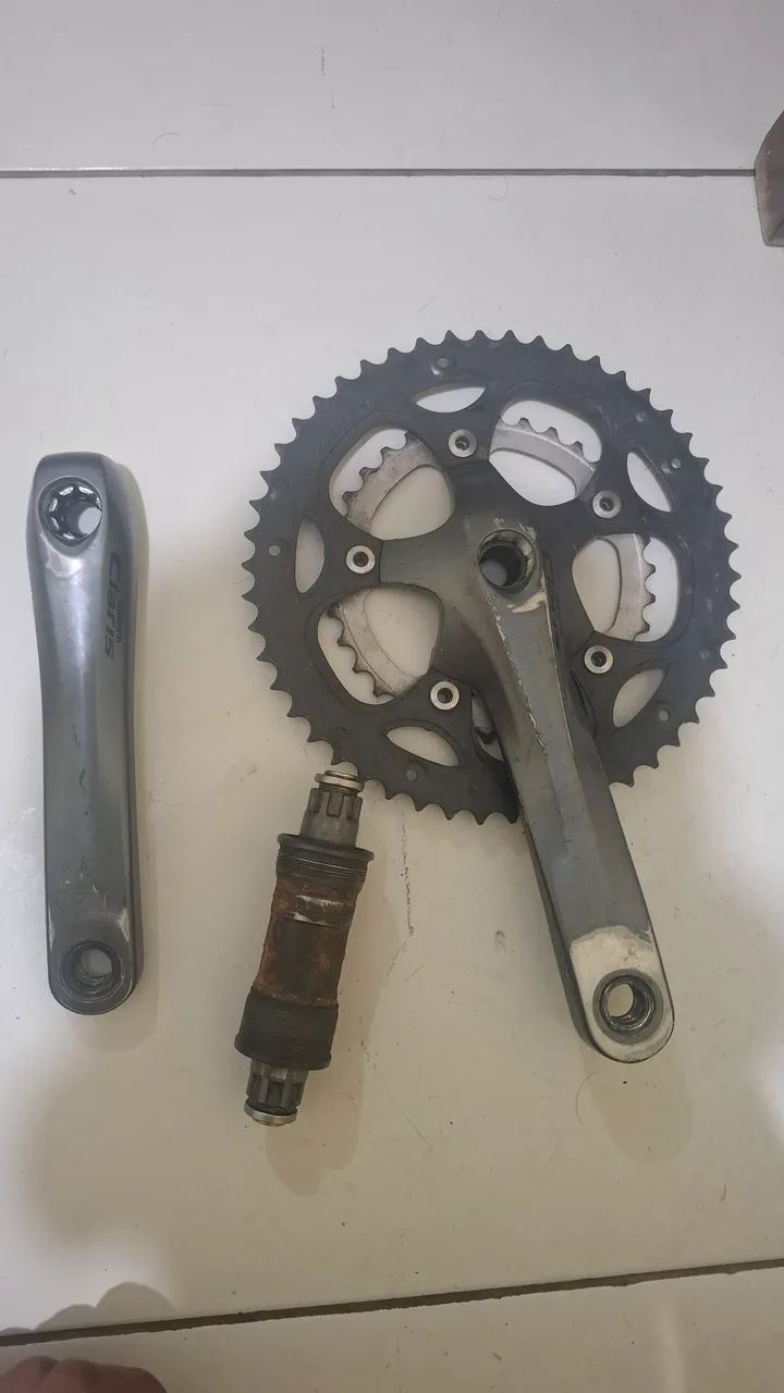 Speed shimano pedivela  - Foto 4