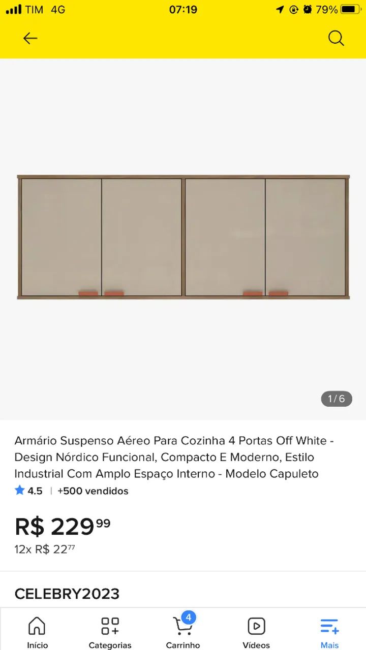 Armário de cozinha  - Foto 4