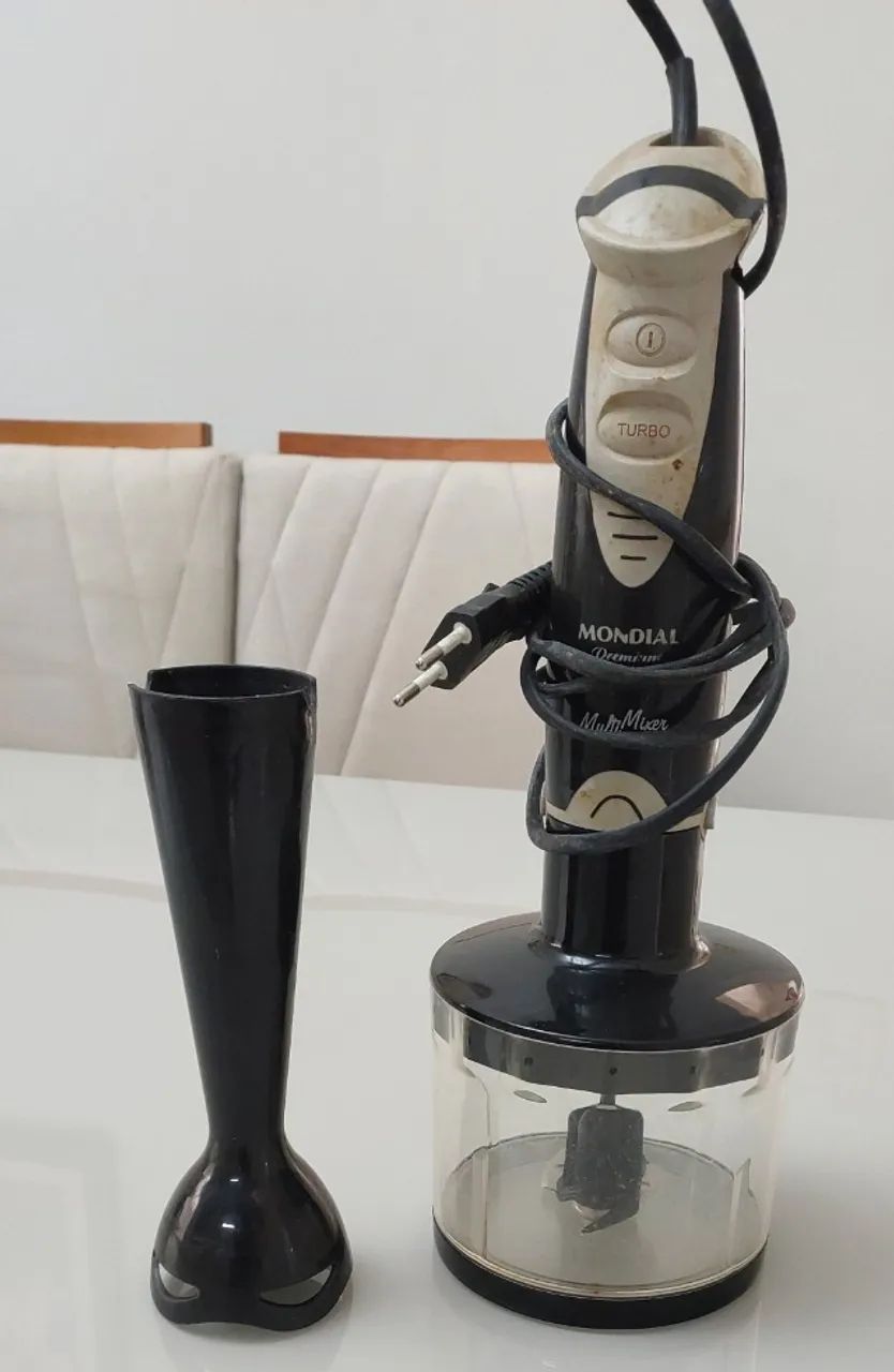Mixer Mondial Premium Turbo - 3 em 1  