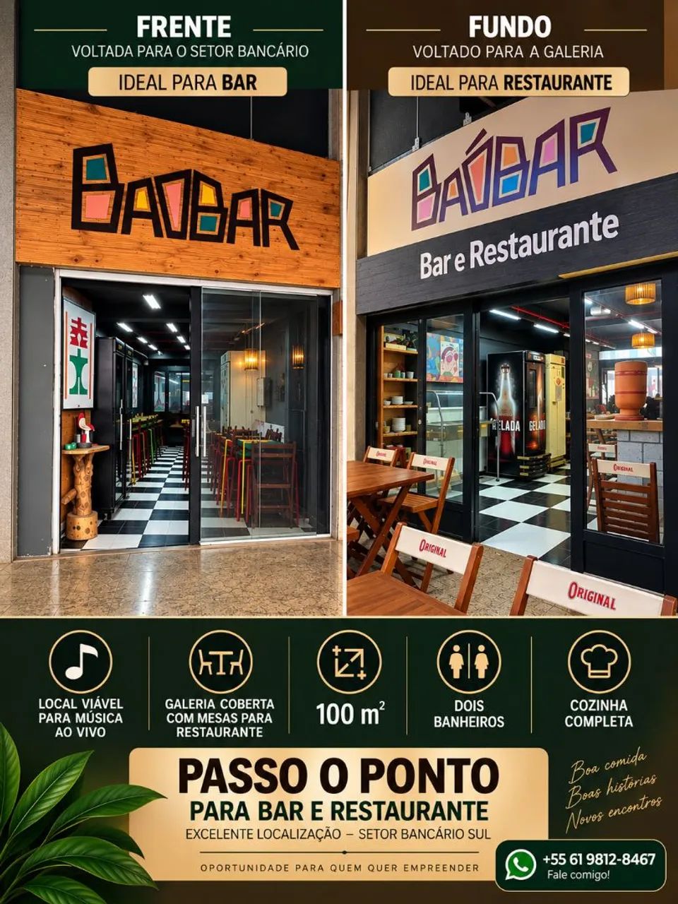 PASSO O PONTO - BAR E RESTAURANTE | SETOR BANCÁRIO SUL