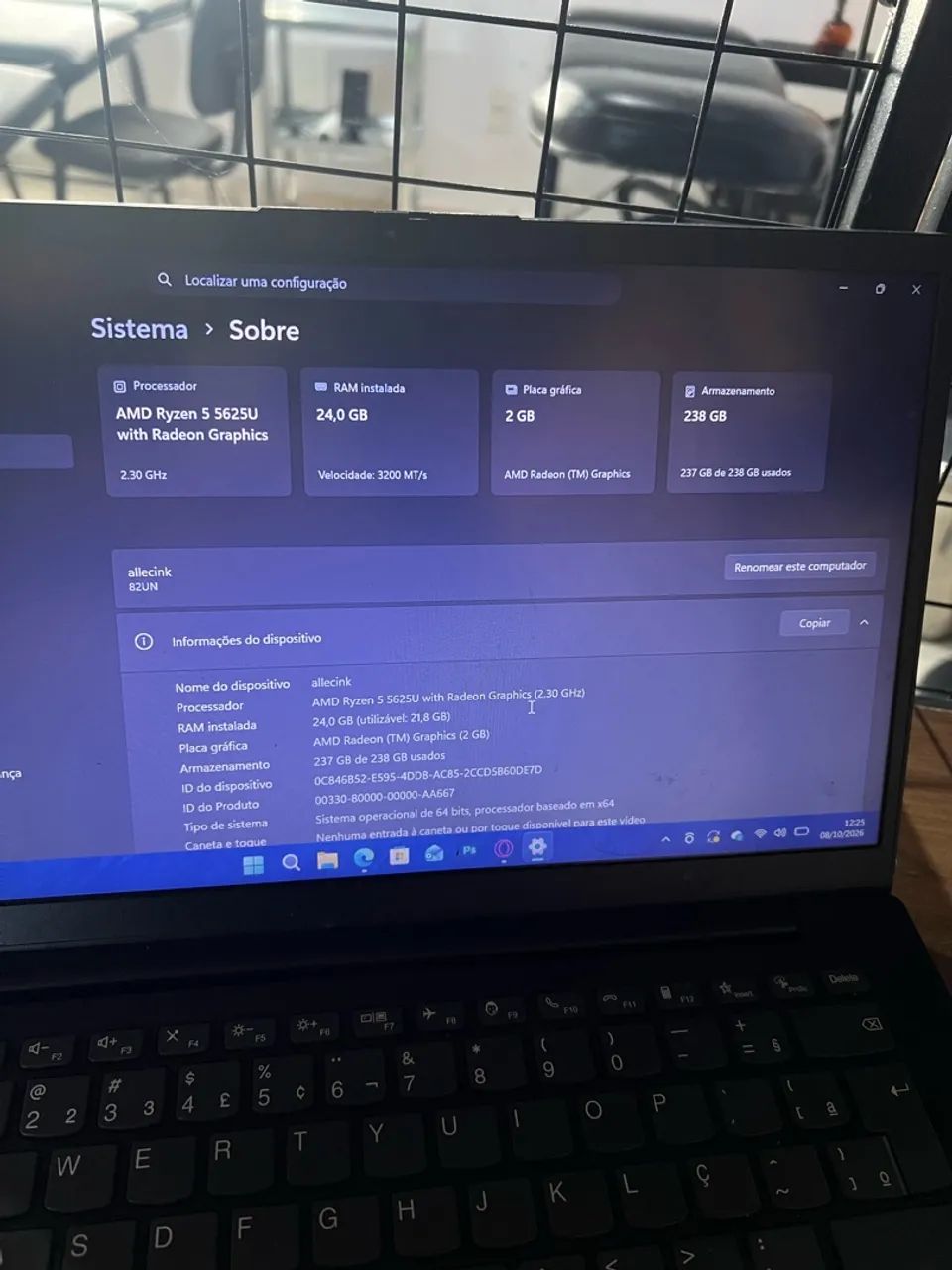 Lenovo v14 Ryzen 5 24gb ram  - Foto 3