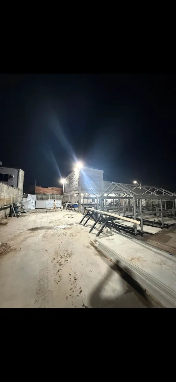 Alugo área 500m2 toda concretada 