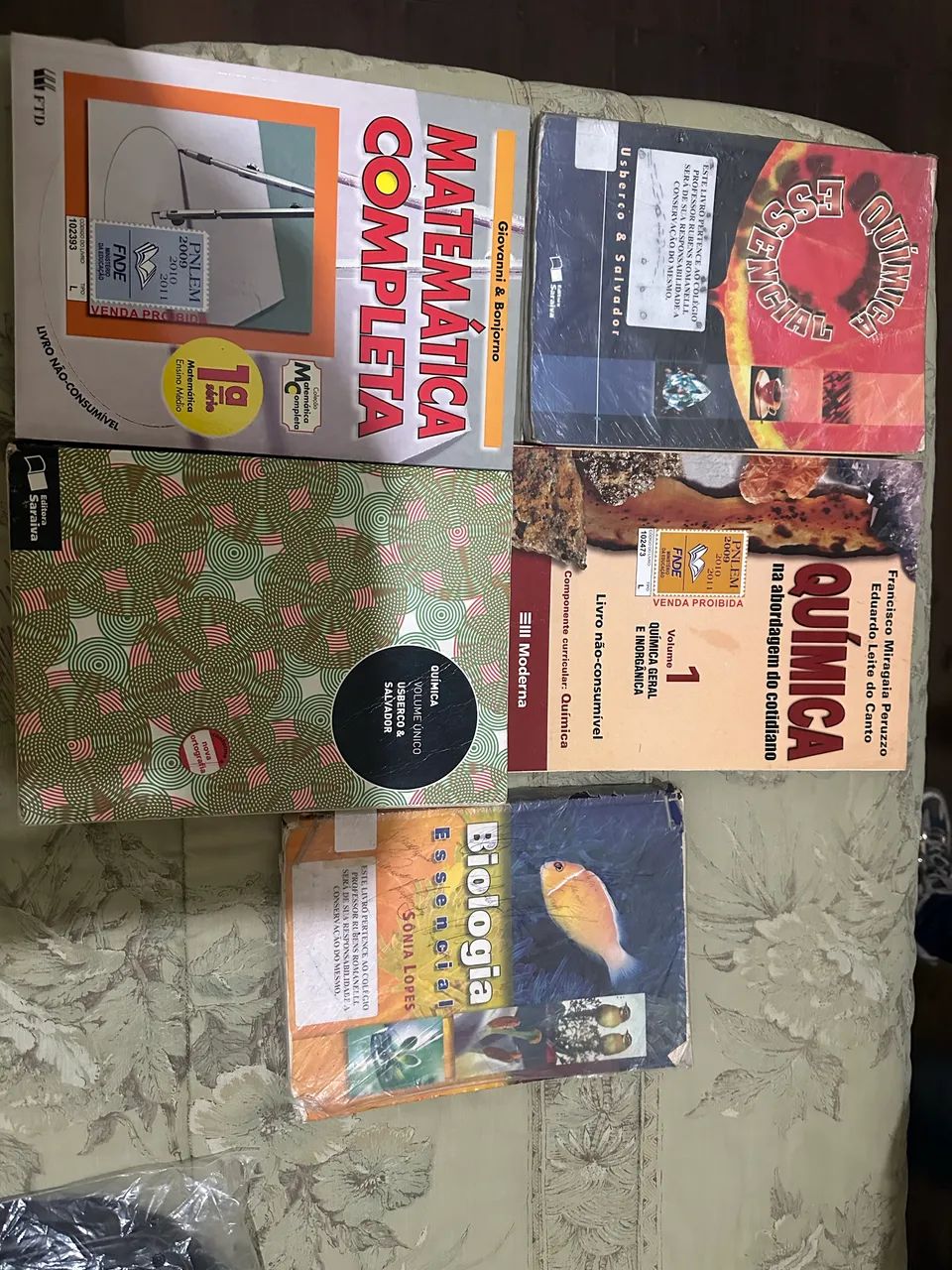 Livros para doação 